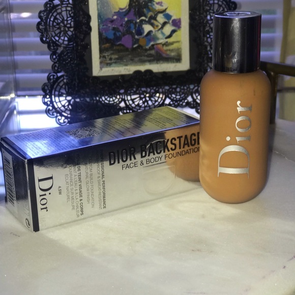 dior backstage foundation 4.5 w